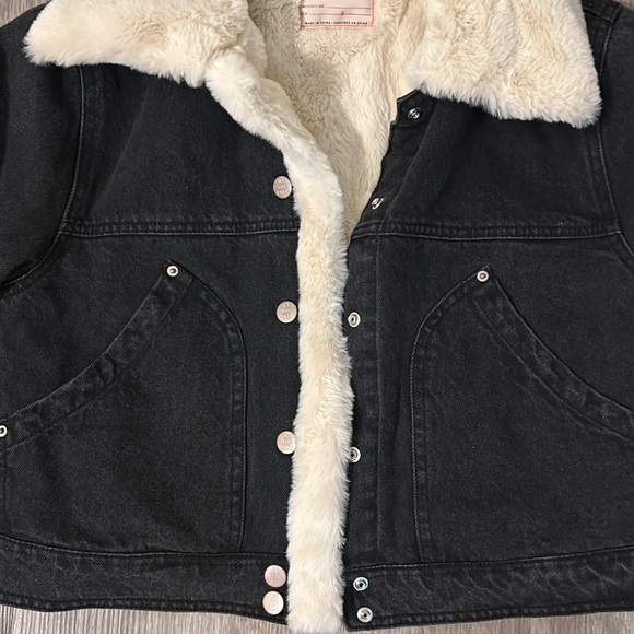 Free people Tia cozy denim jacket - Picture 12 of 12